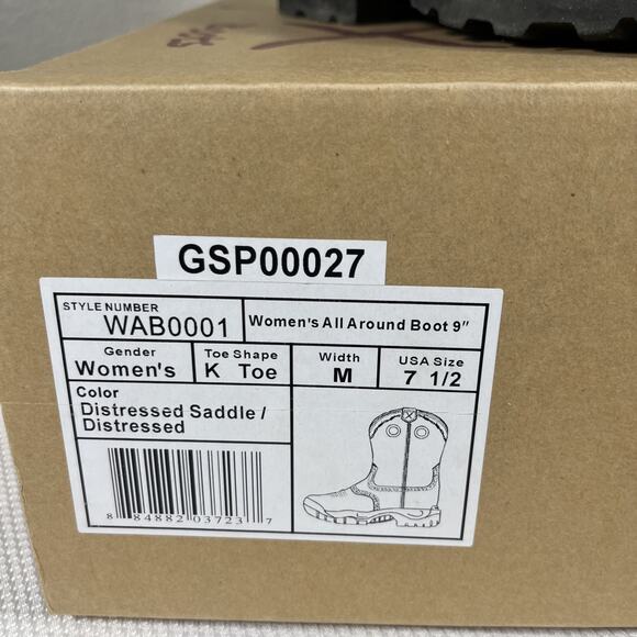 Twisted X All Around Boots 9” Womens‎ Size 7.5 M WAB0001 Leopard Print - Picture 3 of 14